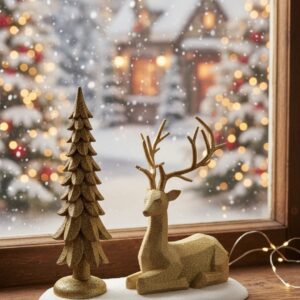 Deer and Tree Set