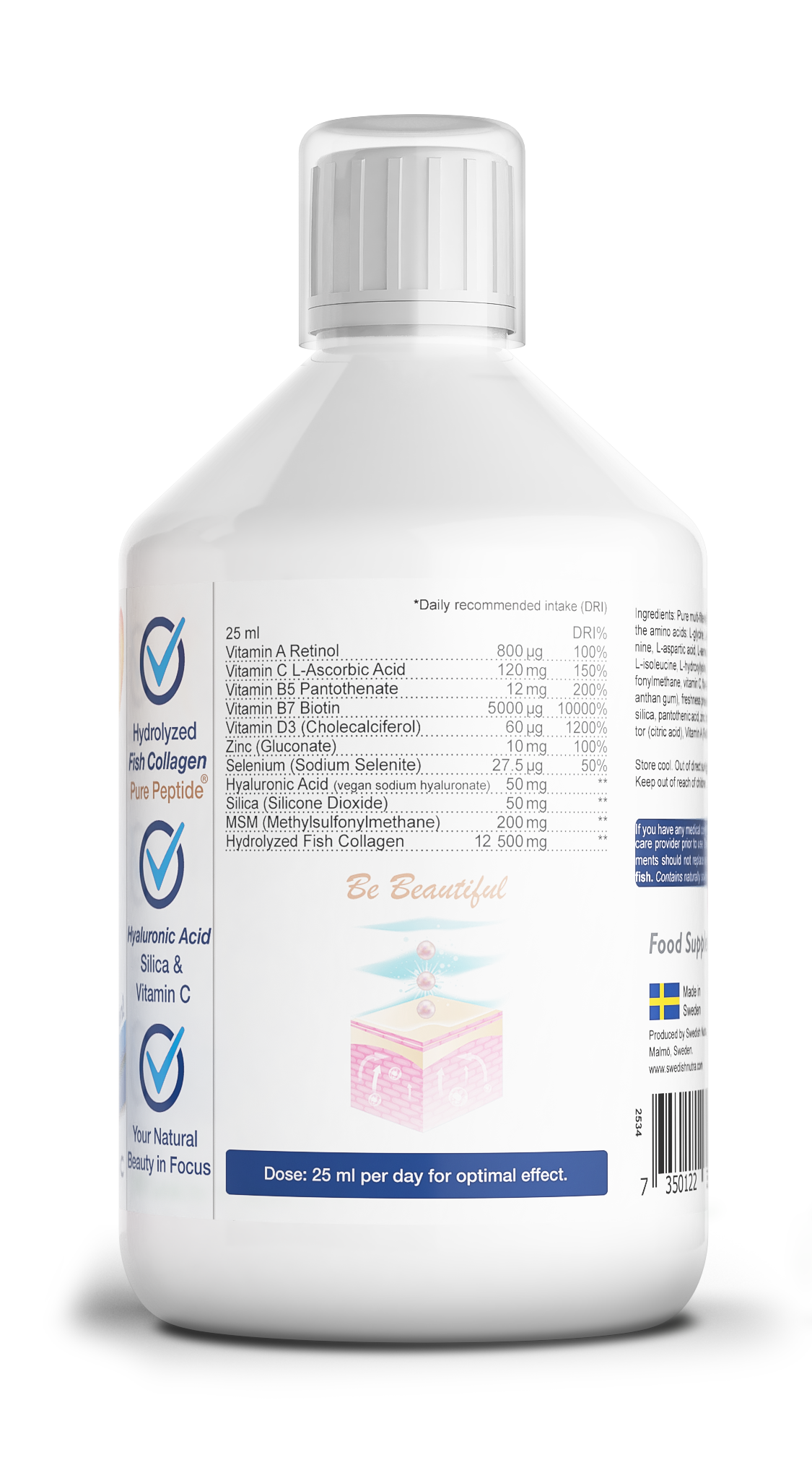 Swedish Nutra - Collagen Gold Retinol 3