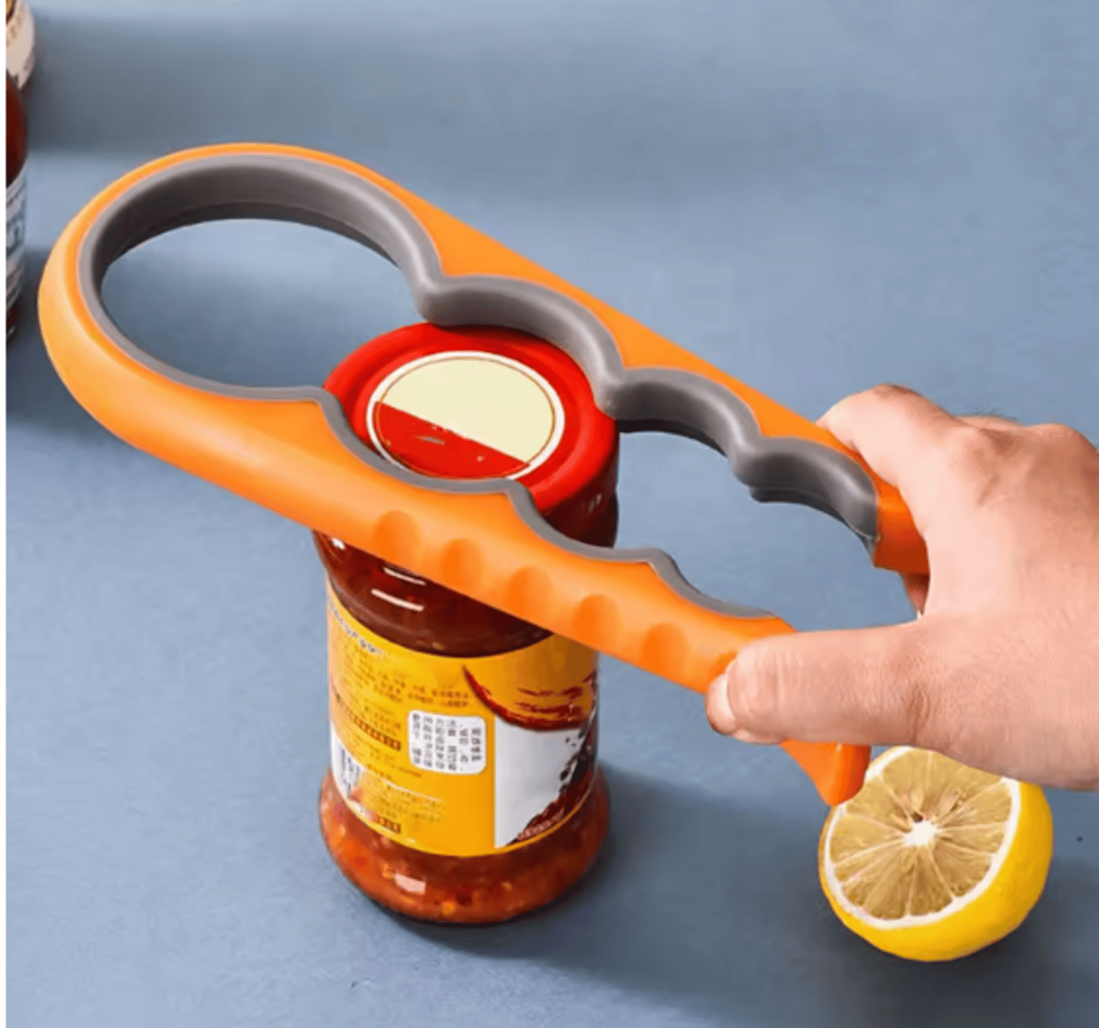 Multifunctional 4-in-1 Jar Opener, Jar Gripper, Lid Opener