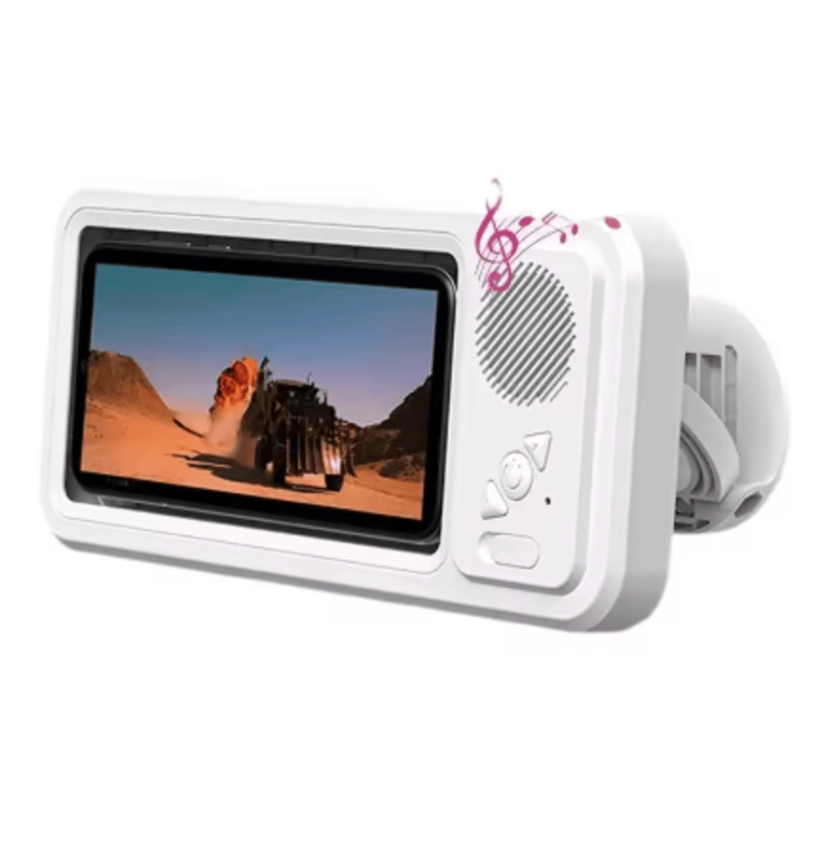 Bathroom IPX4 Waterproof Phone Case with Bluetooth Speaker Wall Mount Phone Holder
