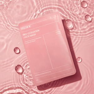 Pack of 4 Bio Collagen Face Mask Deep Hydrating Overnight Mask Shrink Pores Moisturizing Refreshing Brightening Korean Skin Care